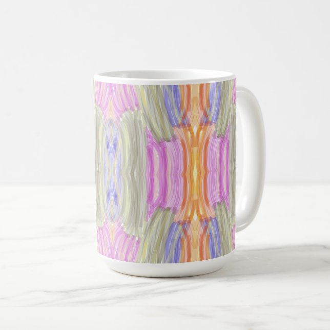 Mug Feuilles Colorées (Devant droit)