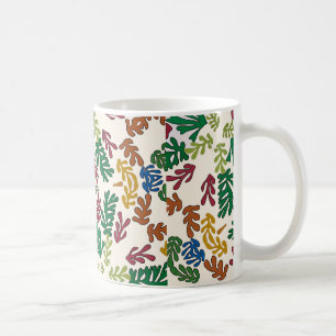 Mug Feuilles colorés, Style MAtisse