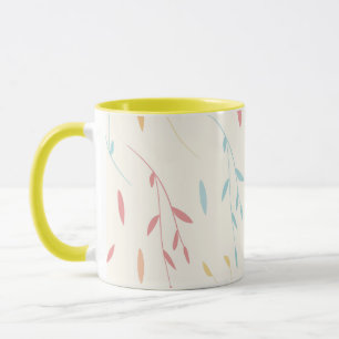 Mug feuilles d'arbre