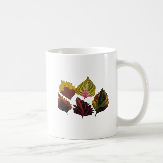 Mug feuilles d'art floral (Droite)