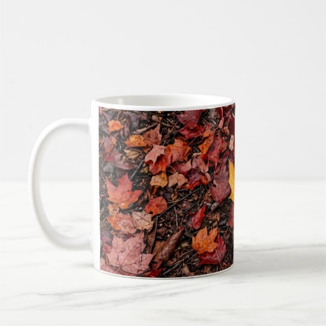 Mug Feuilles d'automne  (Gauche)