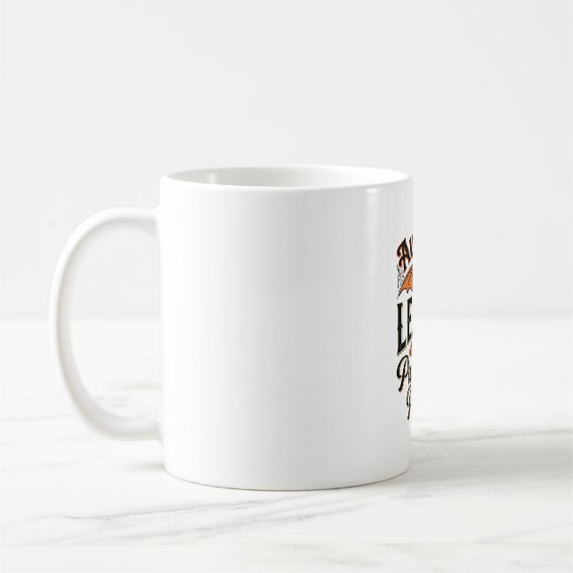 Mug Feuilles d'automne Citrouilles S'il vous plaît Vin (Gauche)
