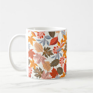 Mug Feuilles d'automne confortables Automne Motif mign