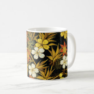 Mug Feuilles d'automne japonaises Antique botanique