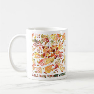 Mug Feuilles d'automne : Tee graphique saisonnière
