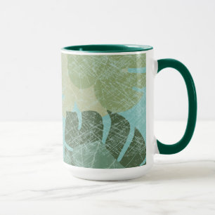 Mug Feuilles dénaturés tropicaux