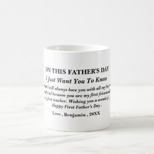 Mug Feuilles d'eucalyptus Joyeuse première fête des p