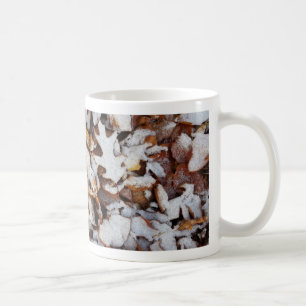Mug Feuilles d'hiver dans la nature des neiges