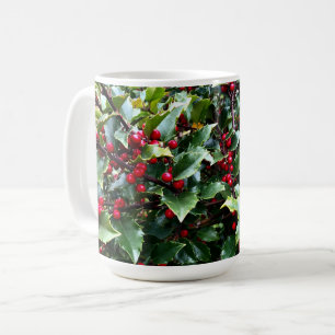 Mug Feuilles et baies de houx