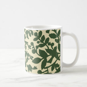 Mug Feuilles et oiseaux