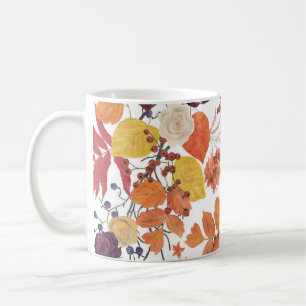Mug Feuilles et Roses de l'automne