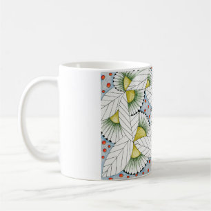 Mug Feuilles géométriques Whimsy