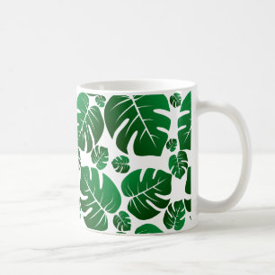 Mug Feuilles Plantes Green Monstera