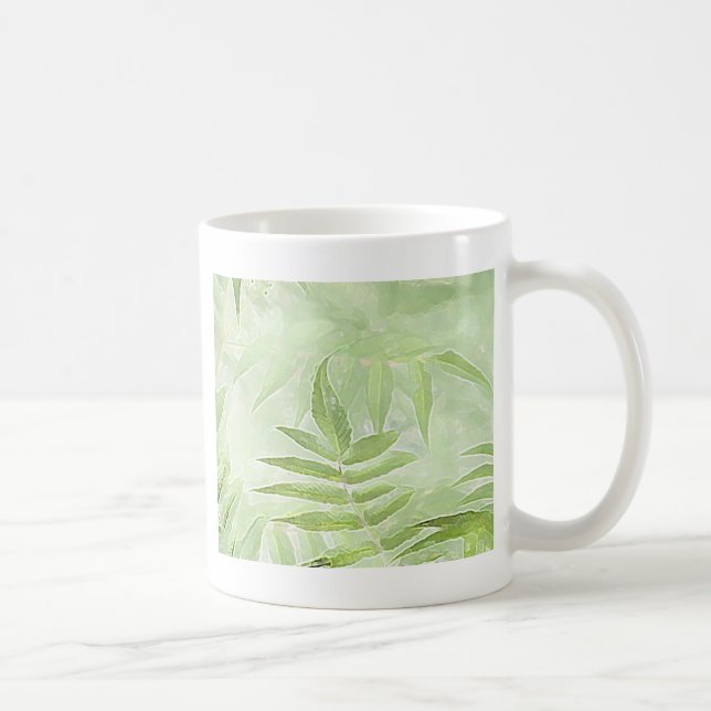 Mug Feuilles Spirea - Art numérique (Droite)