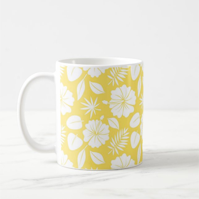 Mug - Feuilles tropicaux3 (Gauche)
