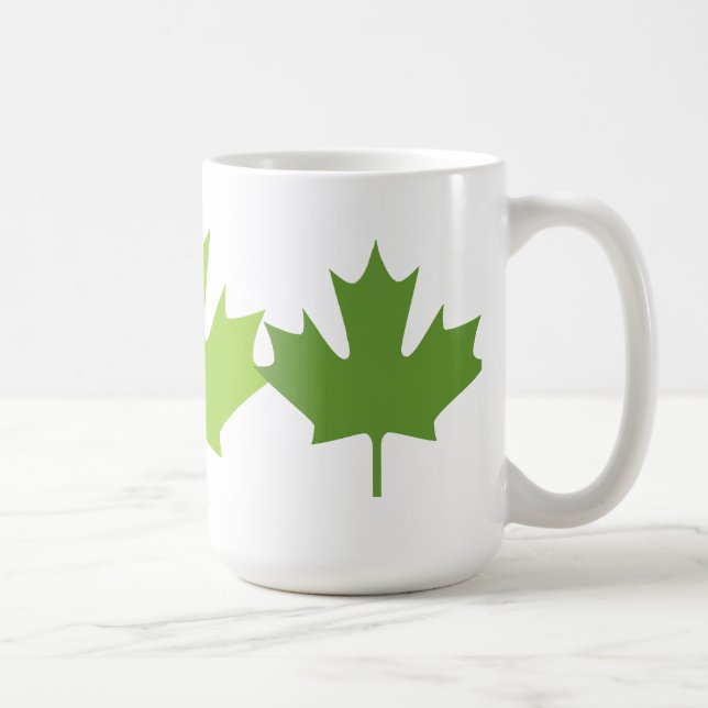 Mug Feuilles vertes - Muqueuses (Droite)