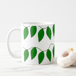 Mug Feuilles verts tropicaux