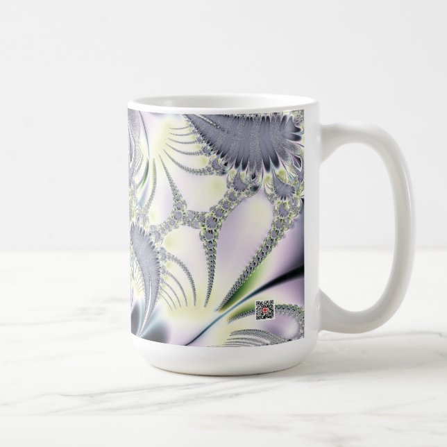 Mug Feuilles violettes (Droite)