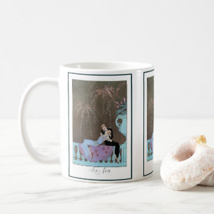 Mug Feux d'artifice Art Déco vintage Le Feu, George Ba