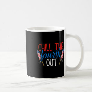Mug Feux d'artifice The Fourth Out Usa Us 4 juillet Pa