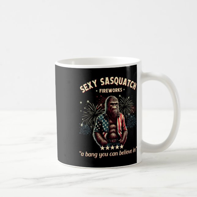 Mug Feux d'artifice Y Sasquatch  (Droite)