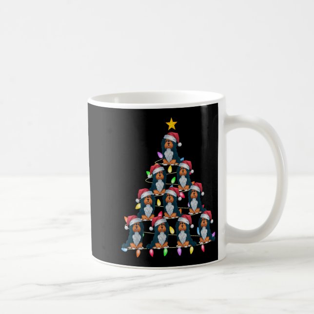Mug Feux de Noël Hommes Femmes Père Noël Havanais Chie (Droite)