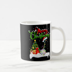 Mug Feux de Noël Lumières Santa Hat Musical Banjo Noël