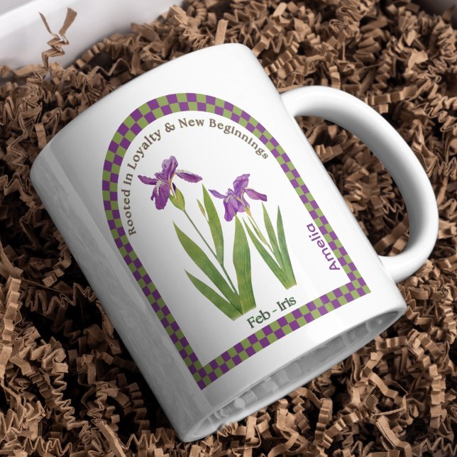 Mug Février personnalisé Fête Mois Fête (Créateur téléchargé)