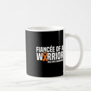 Mug Fiancée D'Un Guerrier Orange Ribbon Rsdcrps