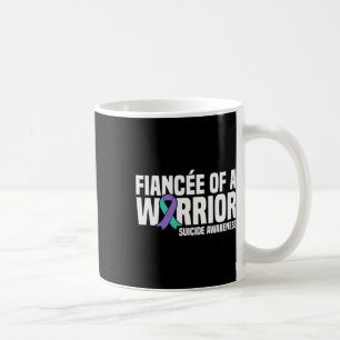 Mug Fiancée D'Un Guerrier Sensibilisation À La Prévent