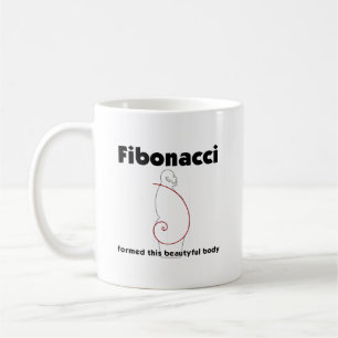 Mug Fibonacci corps formé Overweight Obésité