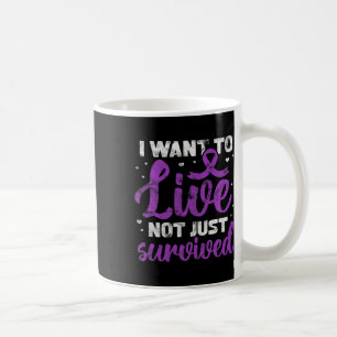 Mug Fibromyalgie Guerrier Je Veux Vivre Pas Seulement