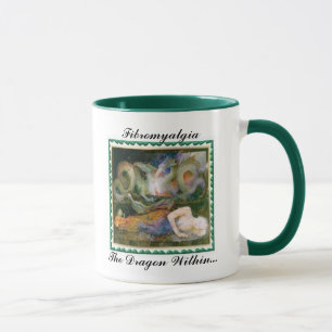 Mug Fibromyalgie, le dragon dans…