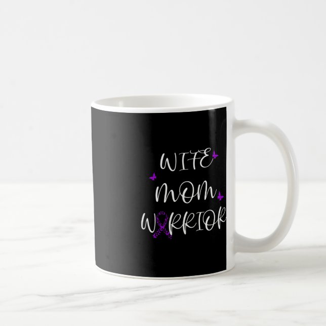 Mug Fibromyalgie Sensibilisation Fibro Warrior Invisib (Droite)