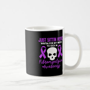 Mug Fibromyalgie Sensibilisation Fibro Warrior Purple