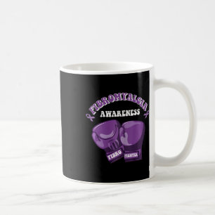 Mug Fibromyalgie Sensibilisation Ribbon Gants en boîte