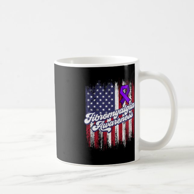 Mug Fibromyalgie Sensibilisation Survivor Woman Warrio (Droite)