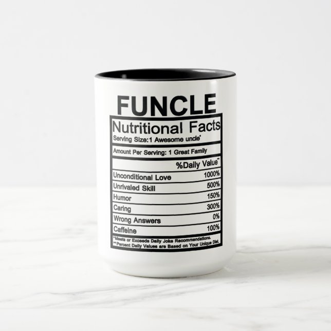 Mug Fiches nutritionnelles (Centre)