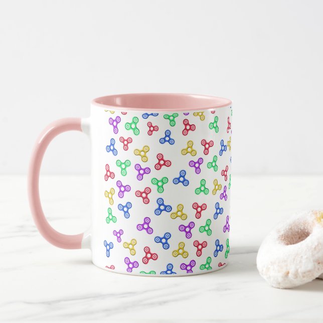Mug Fidget Spinners (Avec donut)