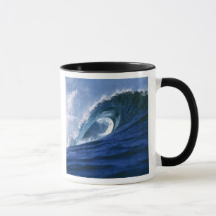 Mug Fidji, Tavarua, Cloudbreak. Une vague