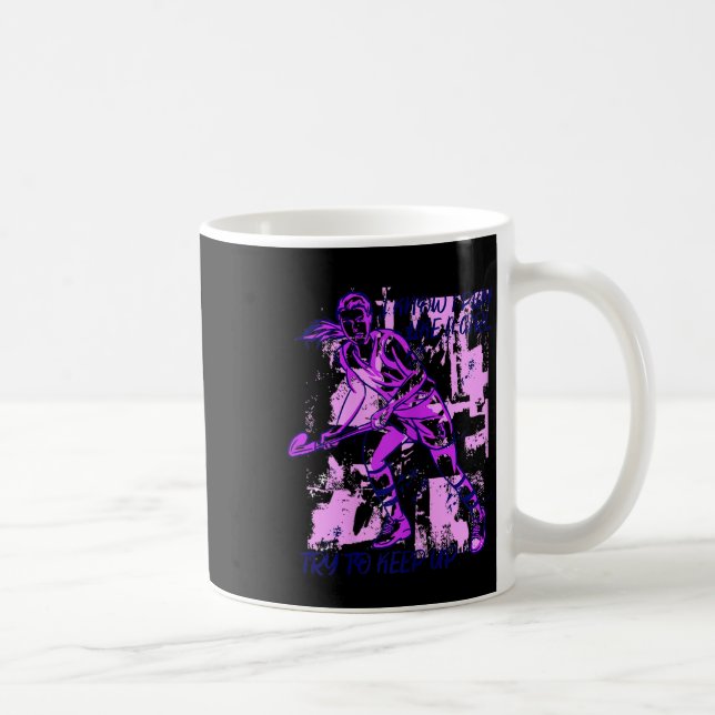 Mug Field Field Hockey Saying Games Like A Girl Field  (Droite)