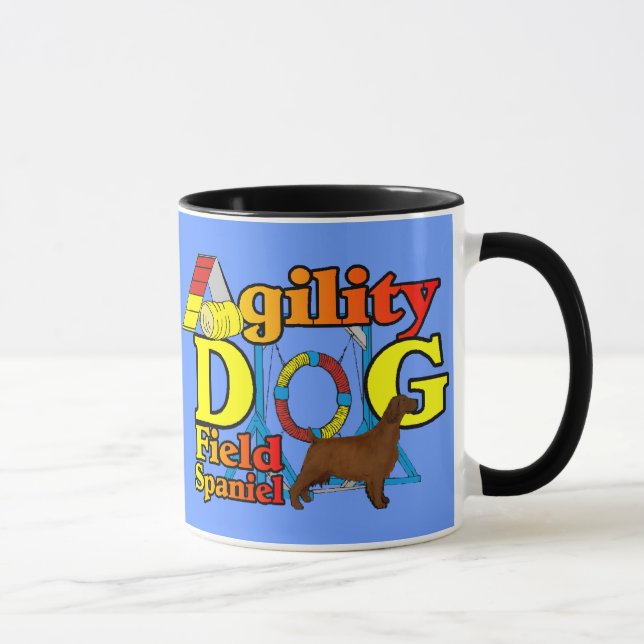 Mug Field Spaniel Agilité (Droite)