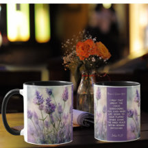 Mug Fields Lavande Tranquille Personnalisable Mug