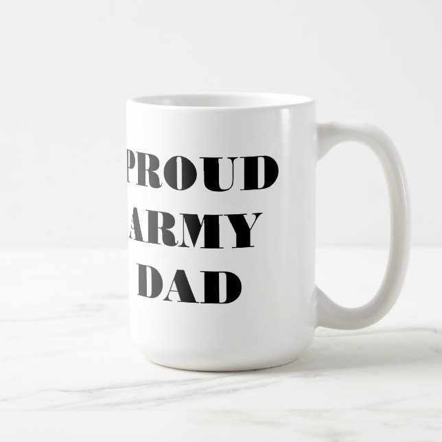 Mug Fier Armée Papa (Droite)