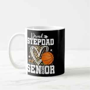 Mug Fier Beau-père d'un diplômé senior 2026 Sketll Leo