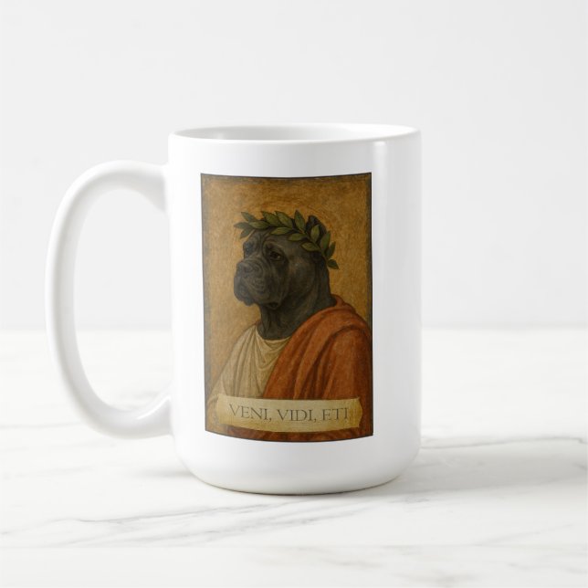 Mug Fier Cane Corso "Veni, Vidi, Eti" (Gauche)