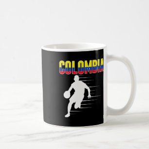 Mug Fier Colombia Sketll Fans Jersey Colombien Drapeau