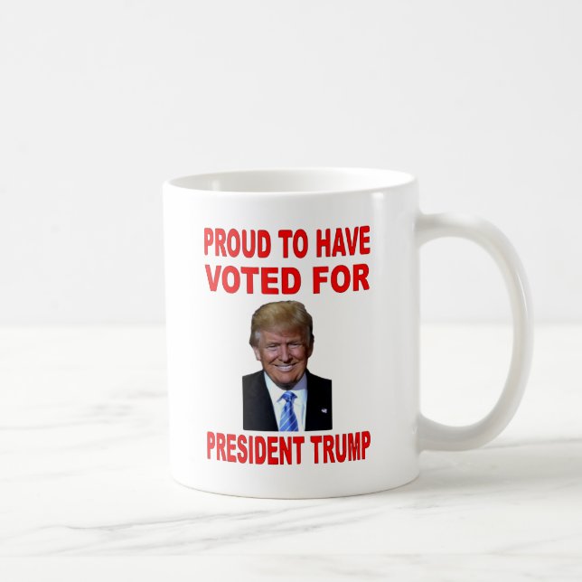 MUG FIER D'AVOIR VOTÉ POUR LE PRÉSIDENT TRUMP (Droite)