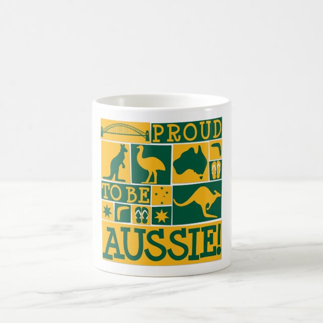 Mug Fier d'être Australien (Centre)