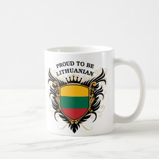 Mug Fier d'être lithuanien